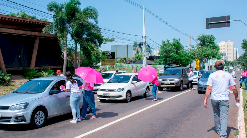 Rede feminina e Tribunal de Contas fazem blitz de combate ao câncer em Campo Grande — Portal Cidade Ivinhema